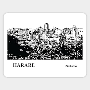 Harare Zimbabwe Magnet